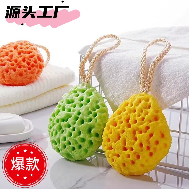 Sponge round satin fabric pressed powder puff, skin-friendly photo studio makeup special setting cotton cushion air cushion sponge powder puff pic 5