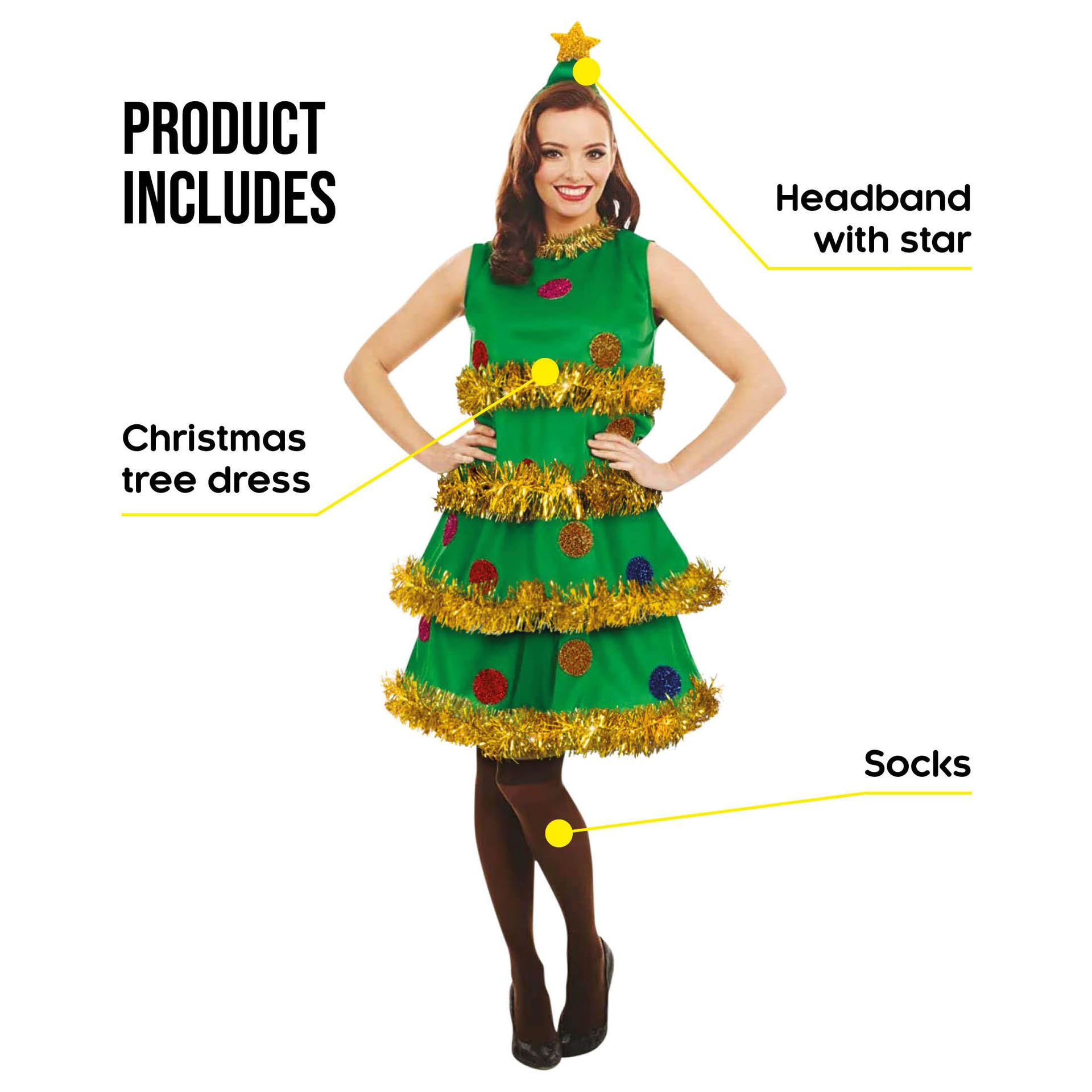 Christmas dress, costume set, Christmas lace dress, performance costume, stage performance costume details Picture