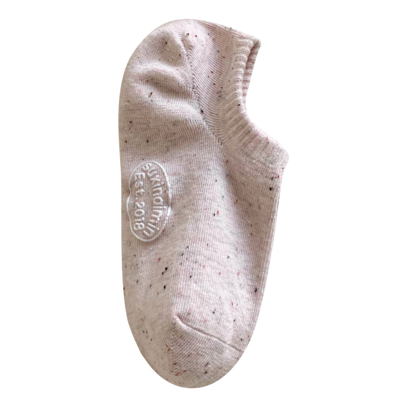 الجوارب الكورية الخفية ذات الفتحة الخفية لا يمكن أن تتزحلق مع جوارب القطن Item Picture
