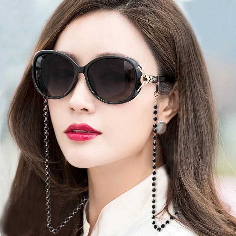 Eyewear accessories, pearl beads, sunglasses chains, fashionable accessories, eyewear chains, lanyards, anti-slip mask lanyards, l cross-border Specification image