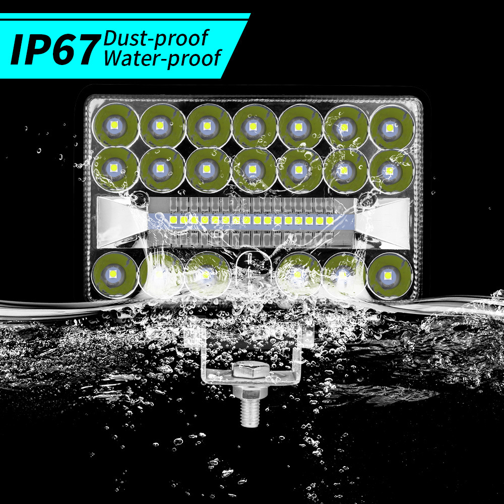 DXZ 4 "large field of view LED working light 36 lights 108W mixed light car auxiliary lights truck headlights spotlights Application Scenario