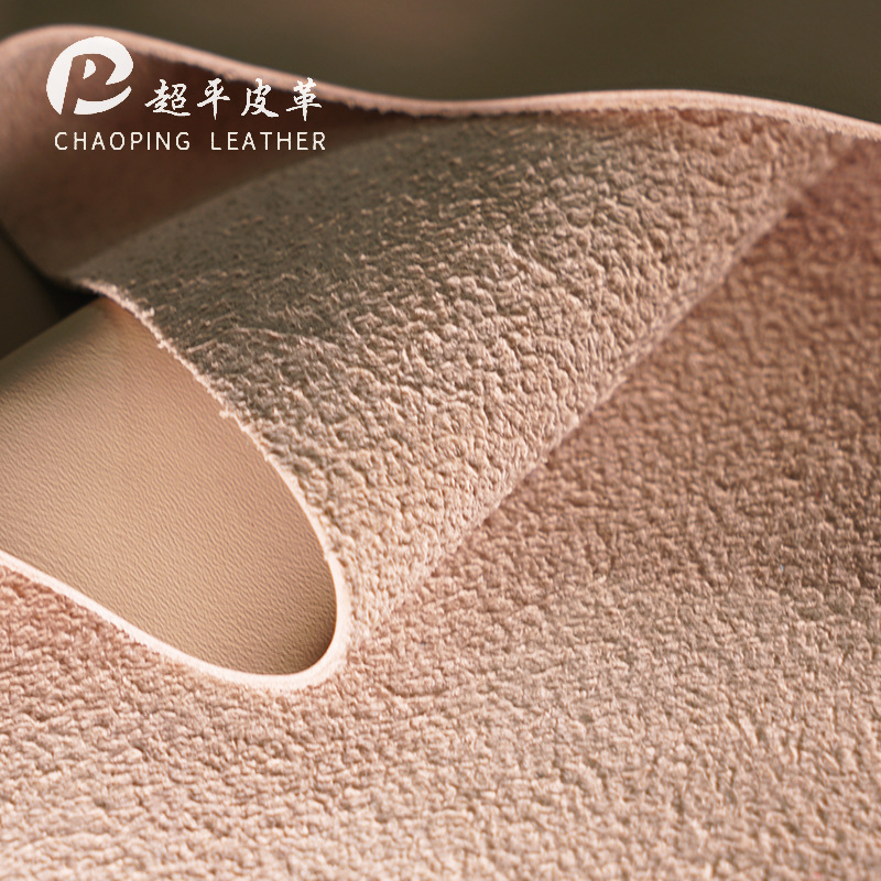 Fine matte microfiber leather in stock, matte 1.2mm microfiber leather fabric, velvety car seat cushion sofa pu leather details Picture