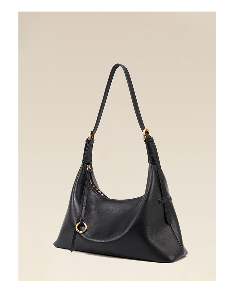 托特包腋下包包斜挎包女真皮大容量通勤旅游休闲简约包包韩国小众详情11