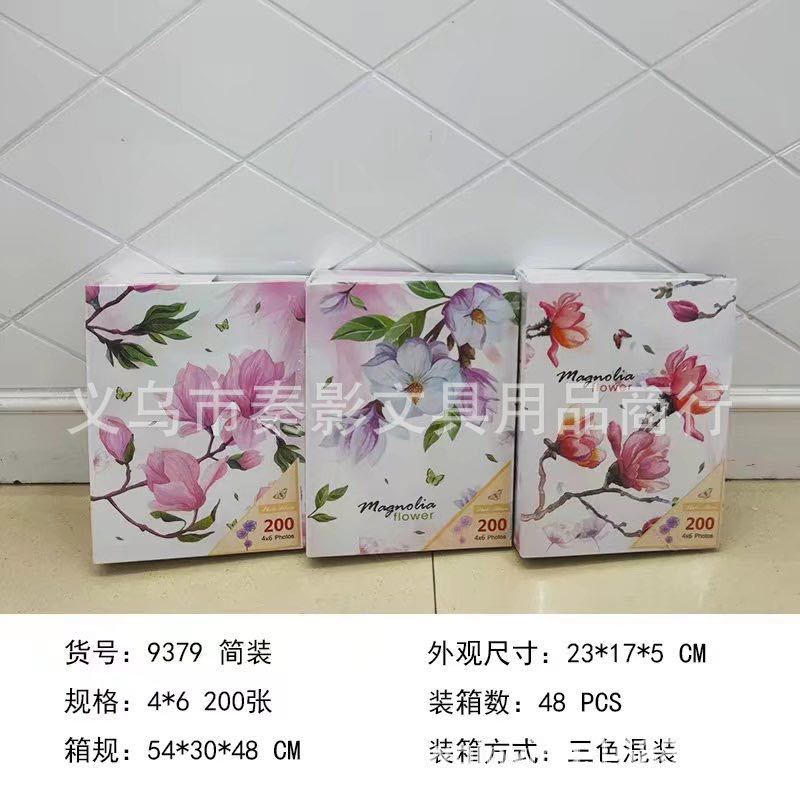 A 6-inch 200-sheet cartoon photo album with a large capacity, a family-style insert photo album, and a baby photo storage book Item Picture