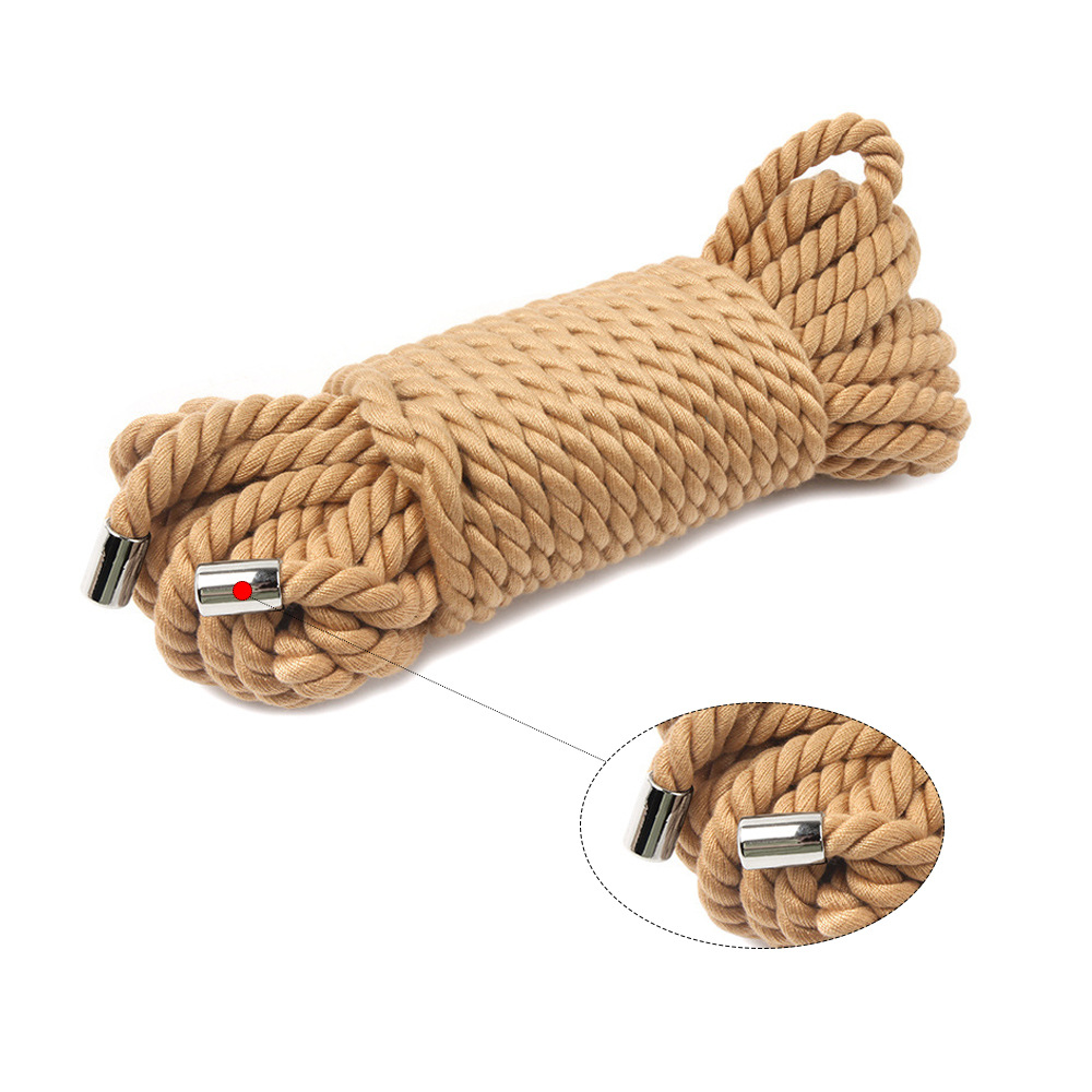 10 Meters Hemp Rope Bed Binding Hands And Feet Rope Women's Sm Body Binding Torture Equipment Adult Sex Toys details Picture