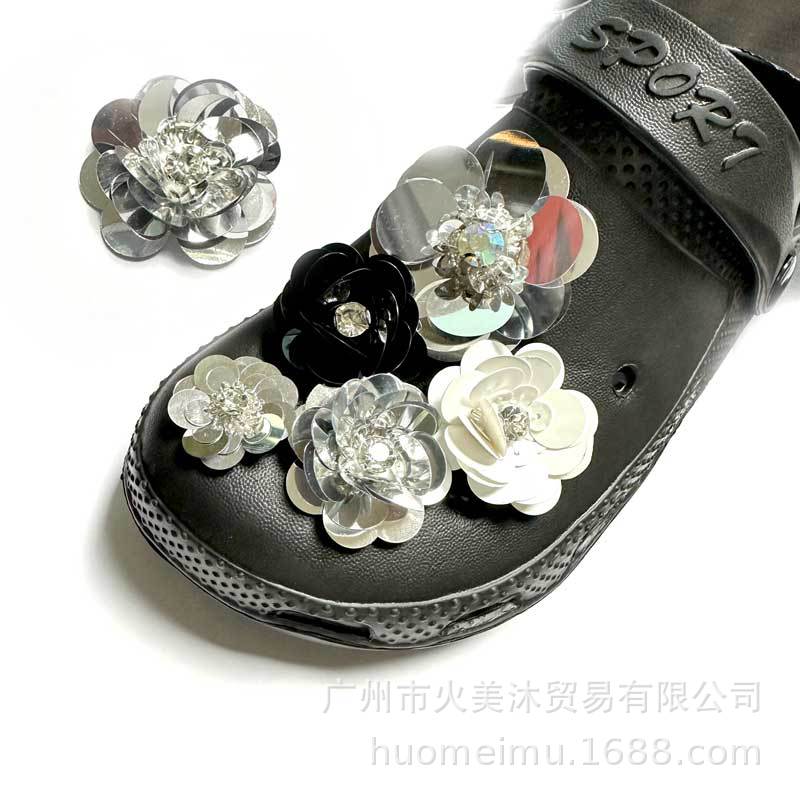 发饰服装饰品/树脂钻球/挂件/M字吊钟调节扣/925银钩产品图