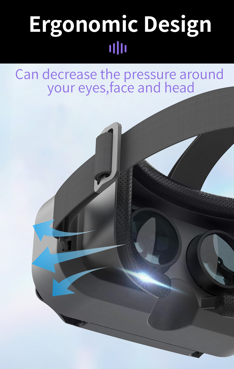 VRSHINECON千幻魔镜虚拟现实vr眼镜 手机电影游戏3d数码眼镜vr pic 27