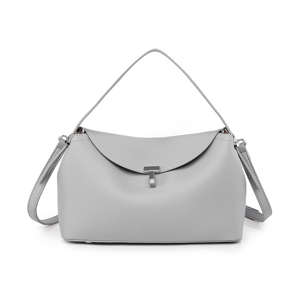 跨境手提包法式小众斜挎包复古简约手提枕头包大容量通勤包包女详情32