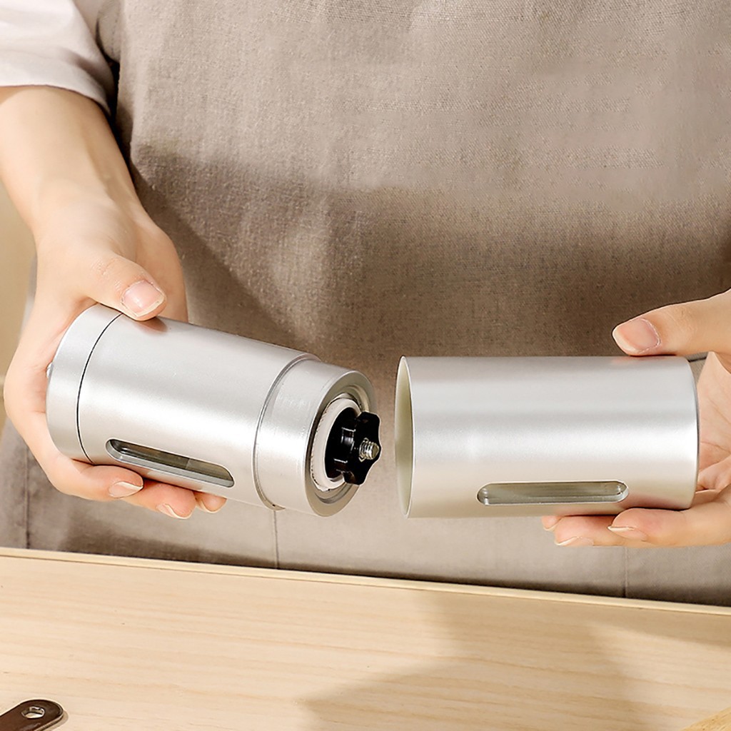 Hand-cranked coffee machine, household portable small grinder, manual coffee grinder Specification image