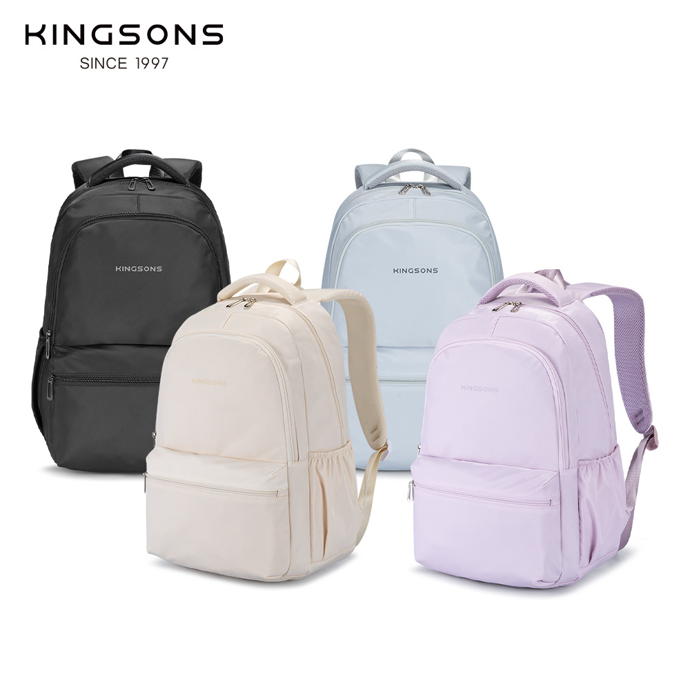 Customized sweet and unisex backpacks for children, large capacity, simple and easy to match for daily use. Customized logos for student schoolbags details Picture