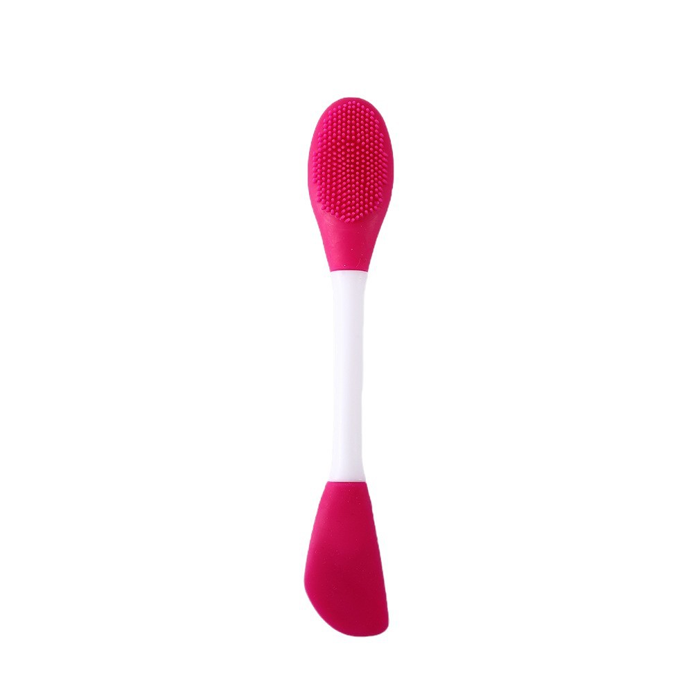 Manufacturer's Non-Silicone Tpr Material Face Wash Brush, Beauty Cleaning Tool, Double-Headed Mask Brush, Baby Hair Wash Brush Item Picture