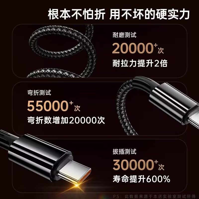 手机数据线实物图