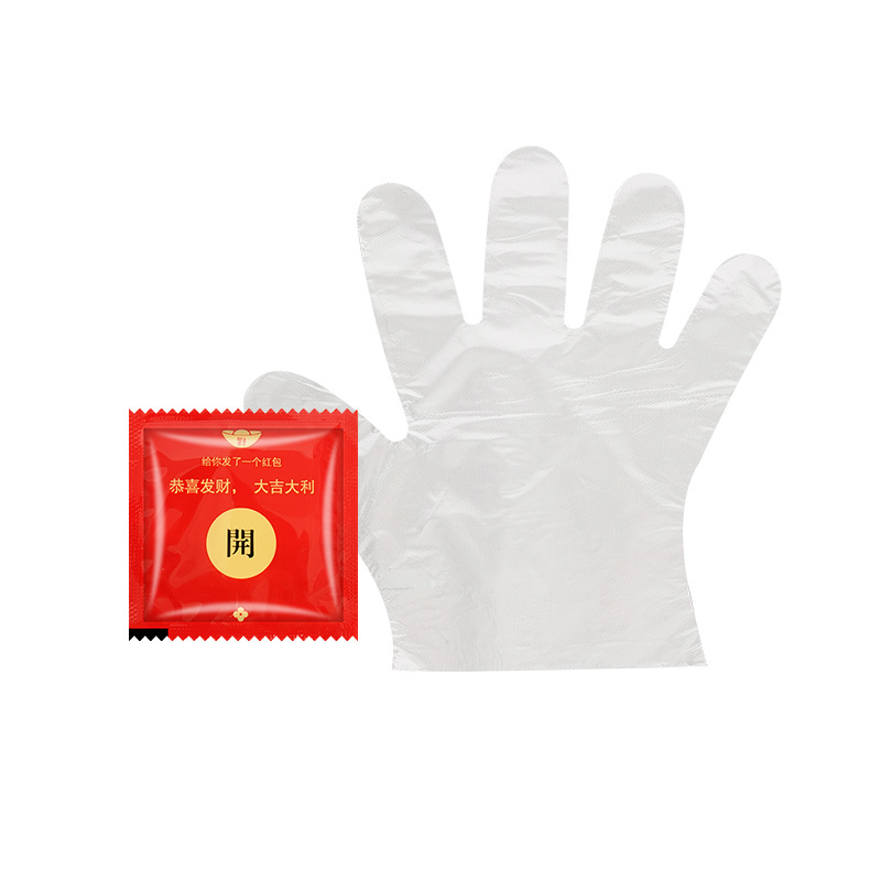 Commercial disposable gloves, individual packaging, small packages, food-grade catering, kitchen drinks, takeout, lobster cooking ingredients, catering pe Item Picture