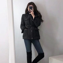 Black ins small cotton coat 2022 new Korean version of the trend women winter jacket cotton jacket