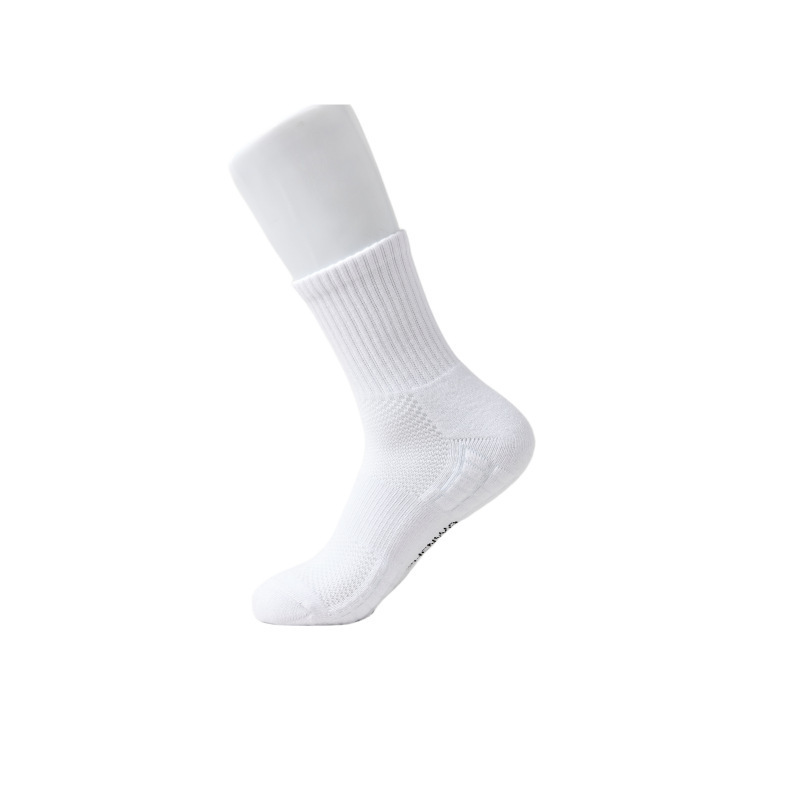 Professional sports grid basketball socks with comfortable fit, 360° elastic corset socks [unisex style], towel sole, one-piece consignment Item Picture
