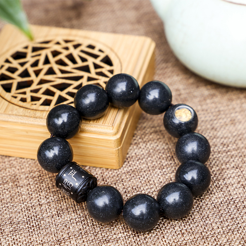 手串/文玩手串/佛珠/文玩佛珠/猴头手串白底实物图