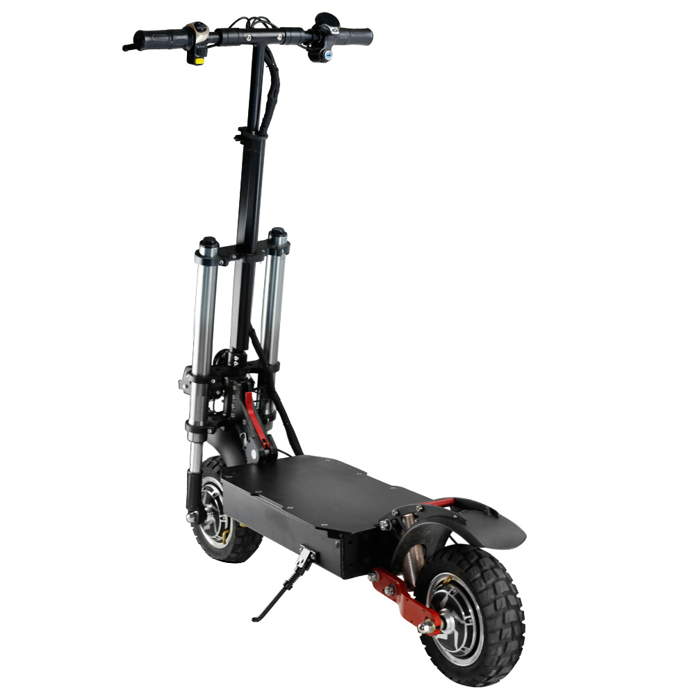 Manufacturers Directly Supply 11 Inch High-Horsepower 60Km/H Dual-Drive Off-Road Waterproof Hydraulic Shock Absorption Electric Scooters details Picture