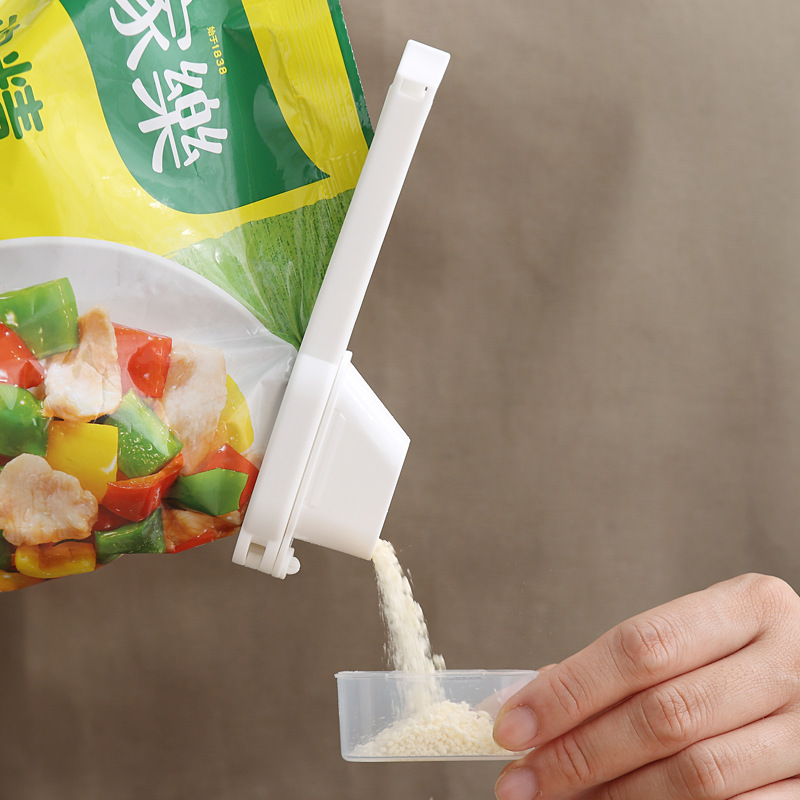 天猫优选食品保鲜封口夹出料嘴零食袋夹防潮塑料袋夹子封口神器