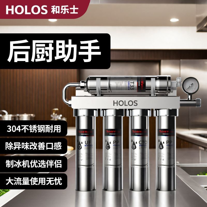 HOLOS water purifier: Household direct drinking water, commercial kitchen tap water faucet filtration, ultrafiltration, pre-sink water purifier Specification image