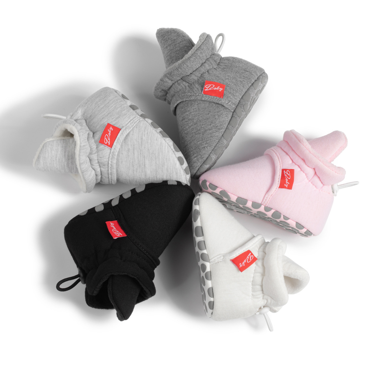 宝宝鞋/学步鞋婴儿春秋卡通/Kidsshoes/吸奶器/棉靴宝宝冬季白底实物图