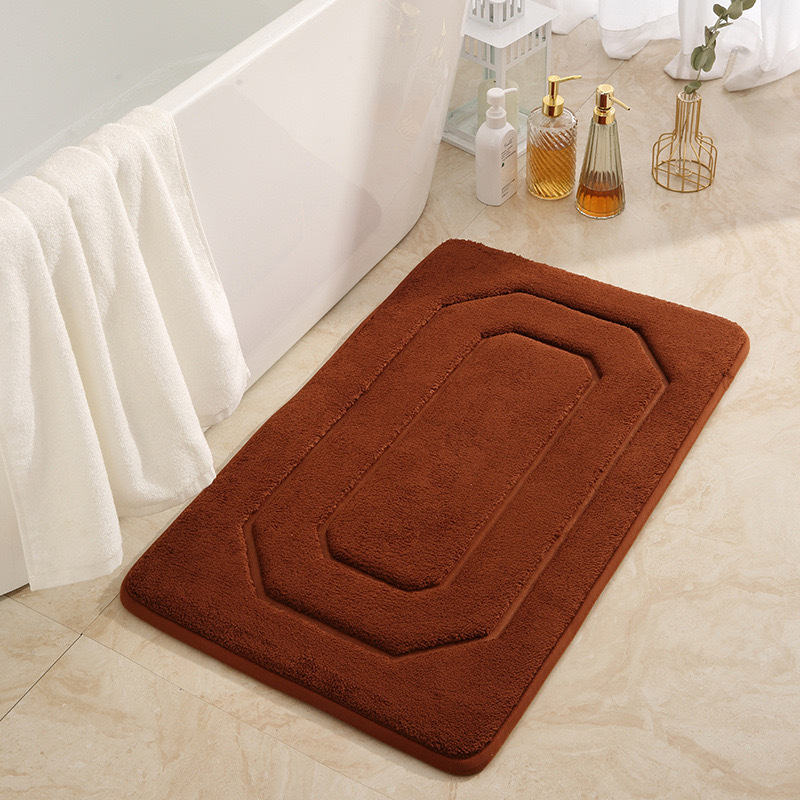 Factory direct sales, export wholesale, cross-border home floor MATS, door MATS, absorbent bathroom, thickened bathroom anti-slip MATS Application Scenario