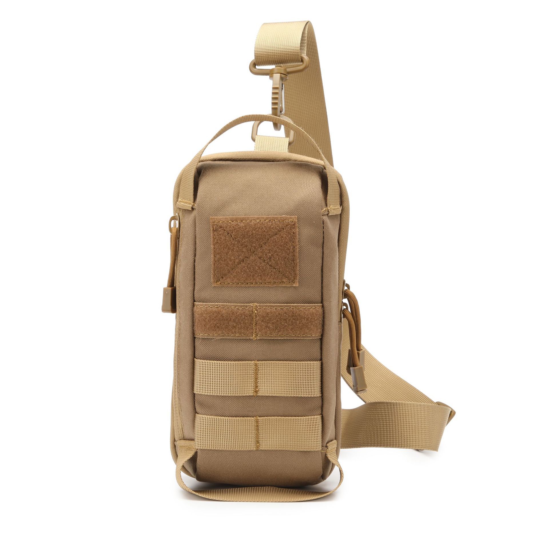 T Outdoor running phone bag, wear-resistant multi-functional crossbody bag, dual-purpose chest bag, belt waist crossbody bag, water-resistant waist bag details Picture