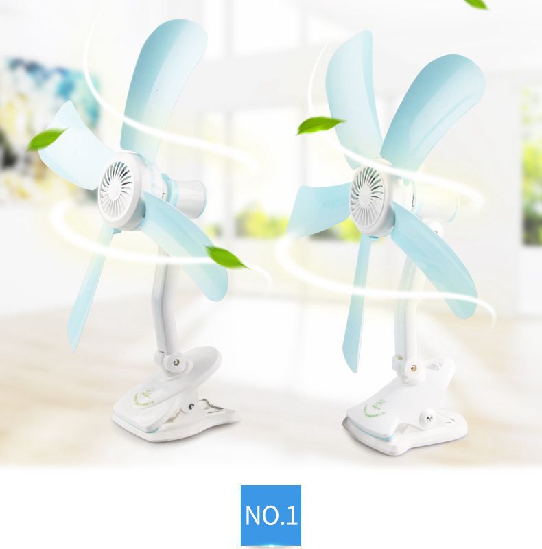 可出口五叶小夹扇学生风扇办公室宿舍用产品图