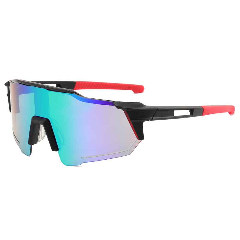 European and American men's and women's outdoor sports Sun European and American colorful bicycle sunglasses wholesale of new cross-border cycling glasses details Picture