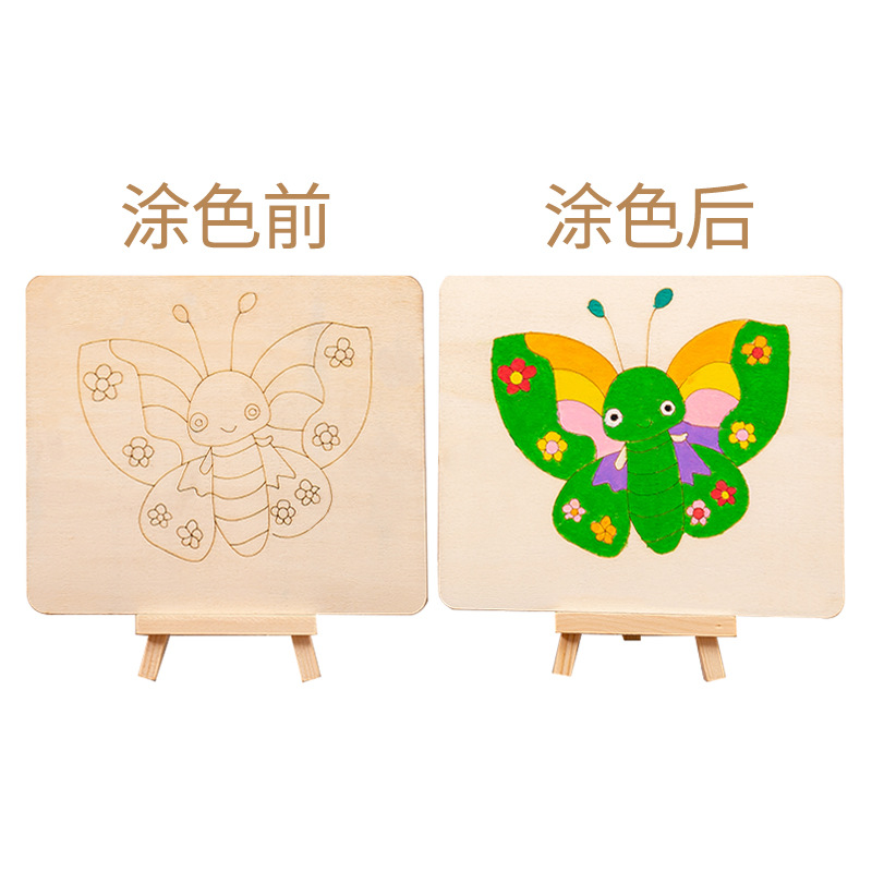 陶瓷彩绘/沙画/水彩实物图