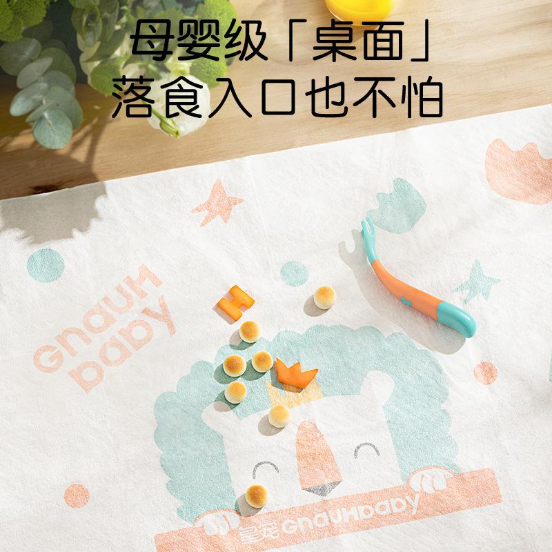 Royal Pet Baby Disposable Placemat Portable Children's Dining Table Mat Baby Oil-Proof Waterproof Tablecloth Table Mat Application Scenario