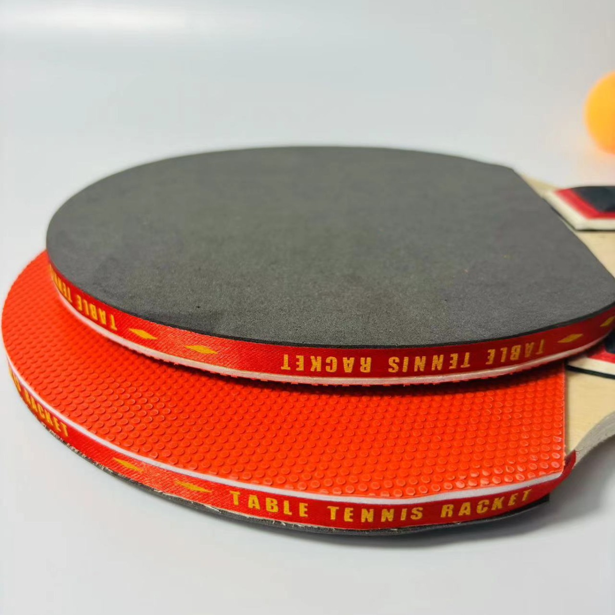 Macgregor 508 Square Pack Table Tennis Racket Beef Rubber Children's Table Tennis Racket Set With 2 Colored Handles Application Scenario