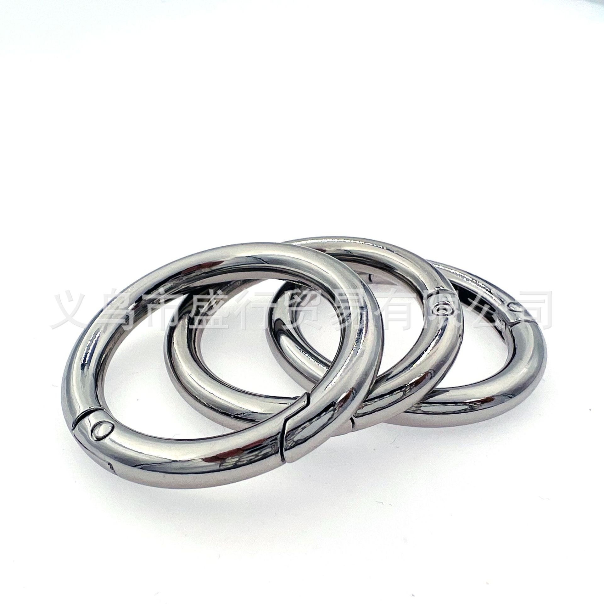 Box Accessories Open Ring Metal Accessories Round Ring Spring Buckle Elastic Buckle Key Ring Ring details Picture