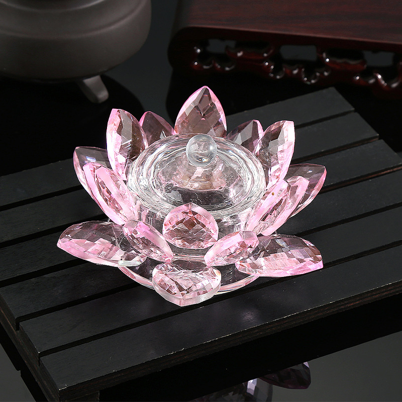 New Crystal Lotus Nail Nail Cup Pen Wash Cup Home Delicate Transparent Crystal Lotus Nail Nail Cup With Lid Specification drawing