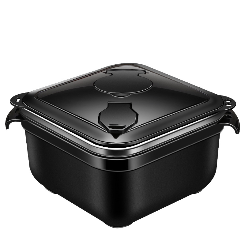 Net Red 304 Stainless Steel Square Instant Noodle Bowl Dormitory Bento Box With Cover Large Capacity Lunch Box Instant Noodle Cup Magic Item Picture