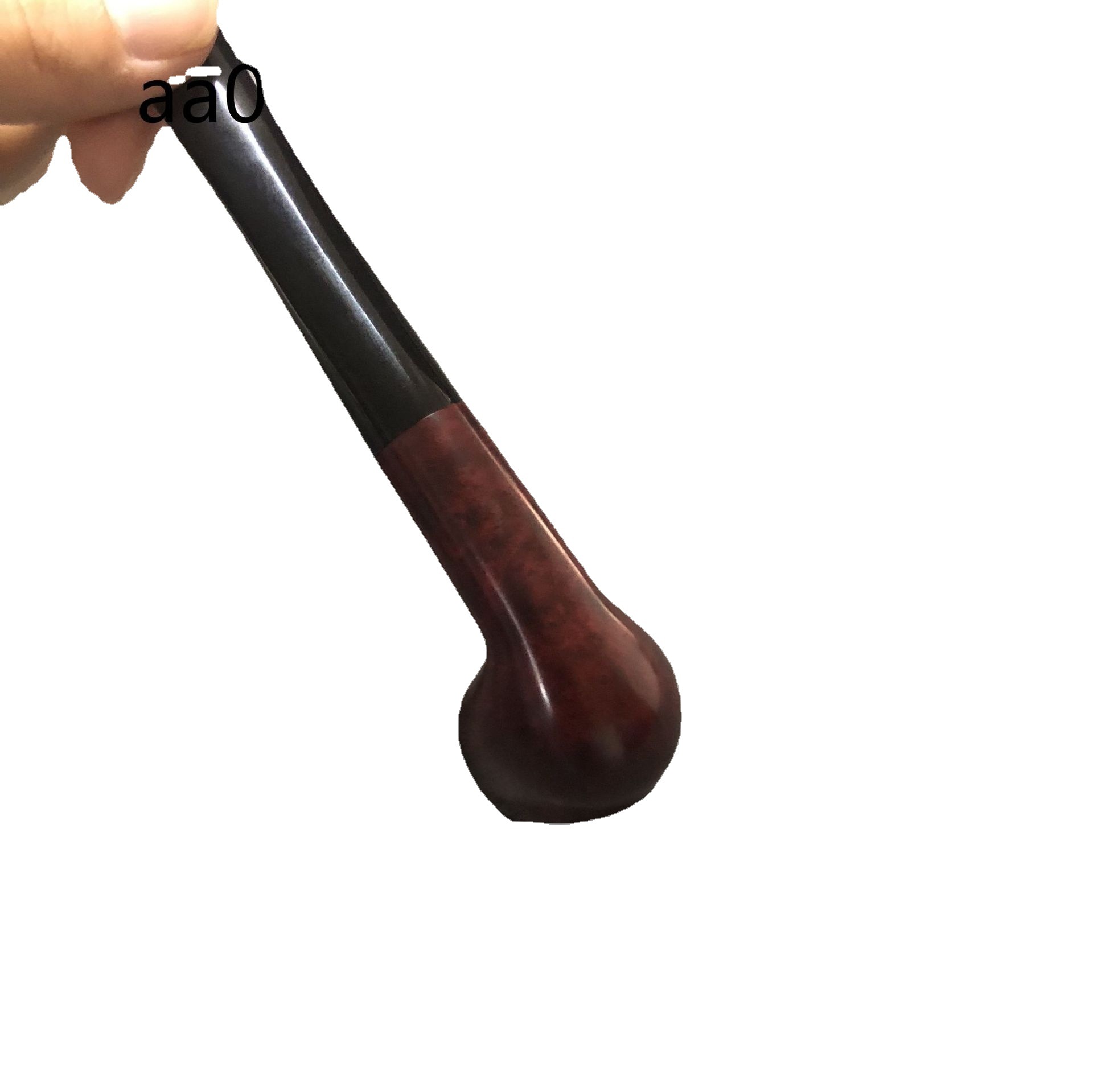 木香实木烟斗白底实物图