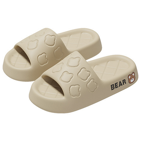 Step on the shit feeling at home thick hundred Han slippers to wear bottom slippers male fashion home casual bottom female version soft tide wholesale Item Picture