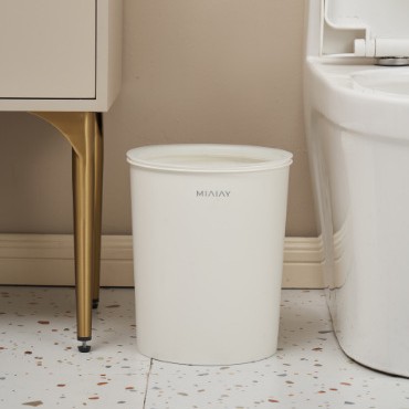 Household, office, kitchen trash cans, high appearance level, toilet and bathroom trash cans, lidless, bedroom and living room trash cans Application Scenario