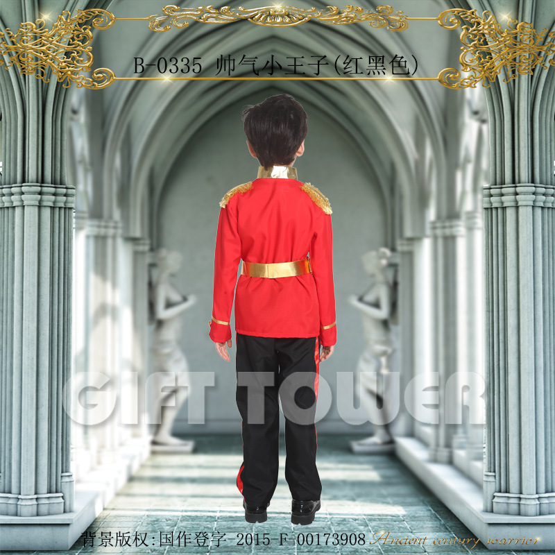 童表演服实物图