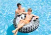 Original INTEX 56268 tire swimming rings, adult thickened swimming rings, male and female beginners' equipment inflatable life buoys Specification image