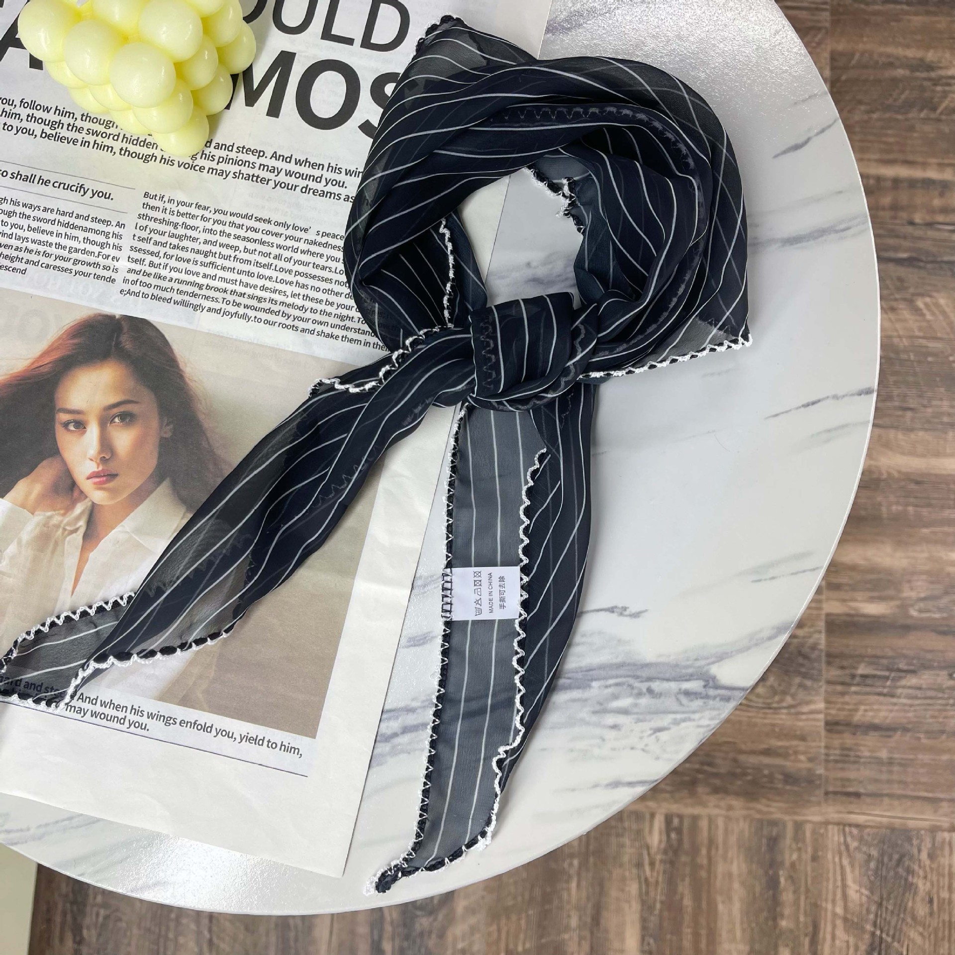 围巾/围巾欧美风/单色围巾/长围巾加厚/足球迷围巾产品图