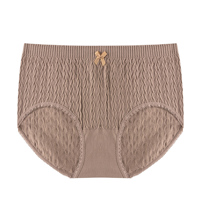 Seamless underwear for women, Morandi color series, Korean lace, comfortable, antibacterial, pure cotton crotch, women's triangle pants for delivery Item Picture