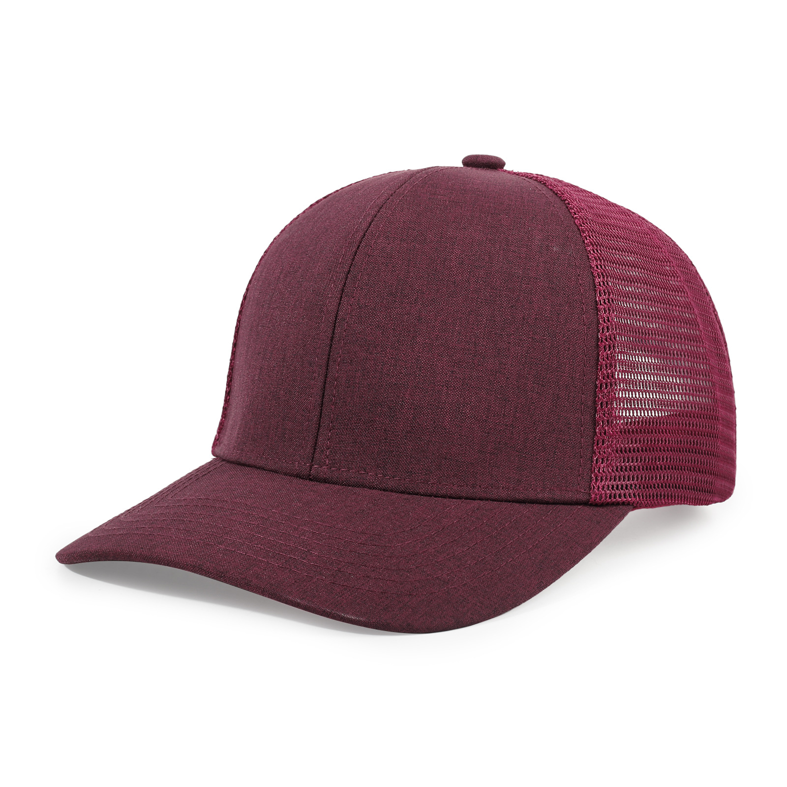 Hard Top Flat Brim Hat Hip Hop Casual Shade Cap Micro Curved Brim Baseball Cap Customized Trucker Hat Specification drawing