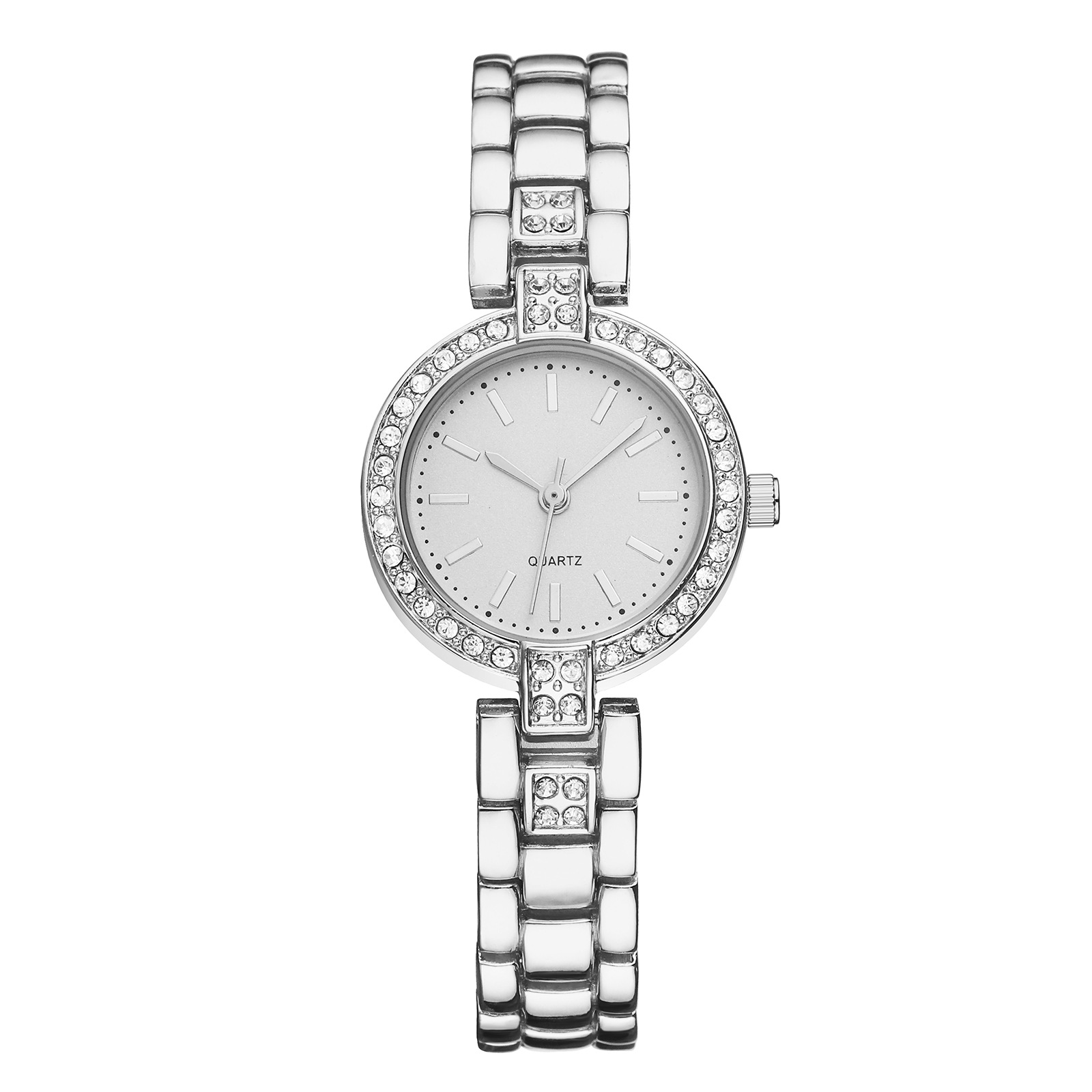 Quartz watch manufacturer direct sales waterproof women's watches with simple and elegant small dials are selling well on cross-border e-commerce platforms like Amazon Specification image