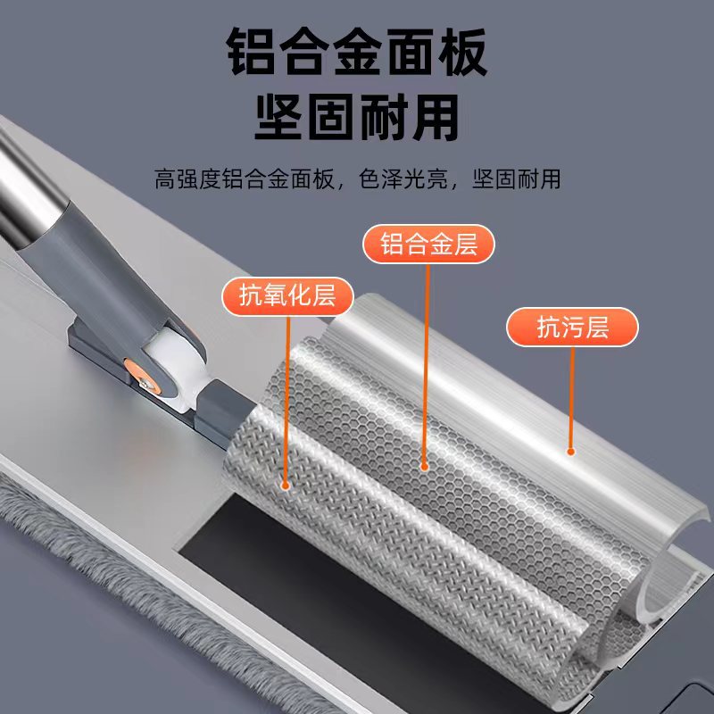 拖把/刮刮乐拖布/拖把拖布/懒人拖把/拖布产品图