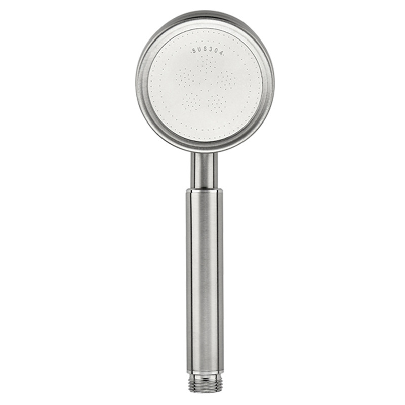 Nordic SUS304 stainless steel Pressurized shower head, water heater pressurized bathroom heater, bathing, shower, rain shower, flower drying head Pressurized shower head Item Picture