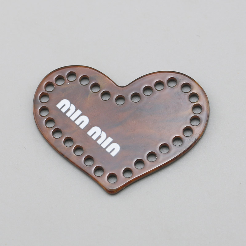 DIY饰品配件  亚克力多孔爱心挑心五角星形吊坠钥匙扣包包链挂件详情14