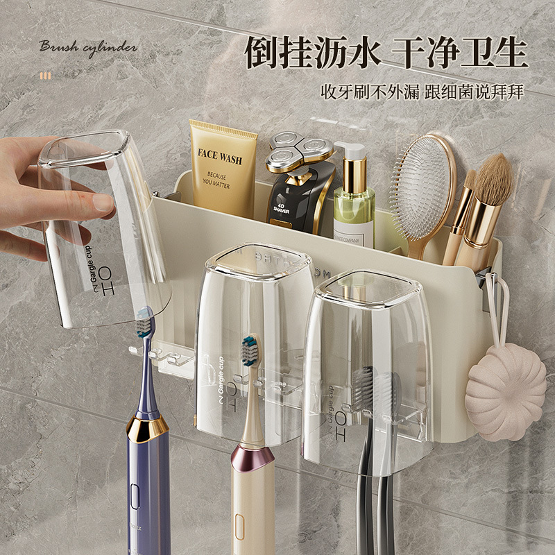 رفوف معجون أسنان لفرشاة الأسنان بدون ثقوب Specification image