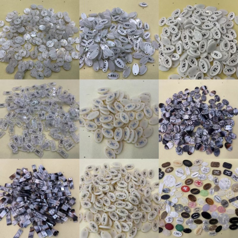 新品爆款仿贝树脂红色双孔服装辅料毛衣袜子针织衫上衣DIY装饰标