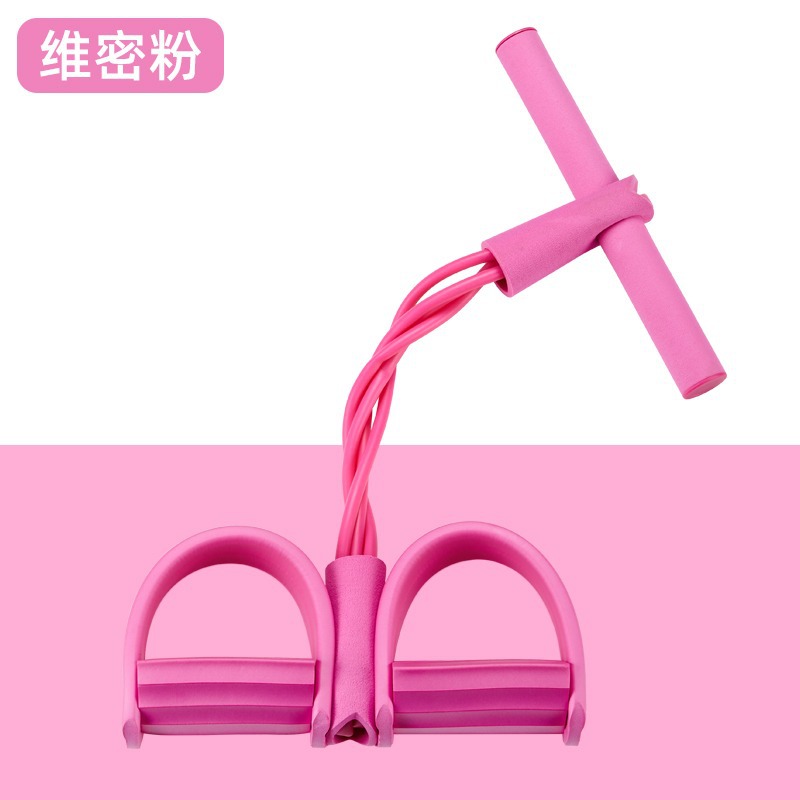Pedal Puller Four-Tube Tummy Reduction Sit-Up Aid Women's Fitness Yoga Equipment Home Roll-Up Rope Application Scenario