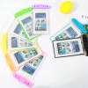 Wholesale of fluorescent pvc transparent waterproof bags for mobile phones, swimming, rafting and diving waterproof cases and protective cases Specification image